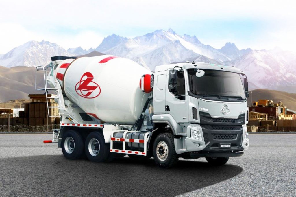 XE TRỘN BÊ TÔNG CHENGLONG 350HP 10M3
